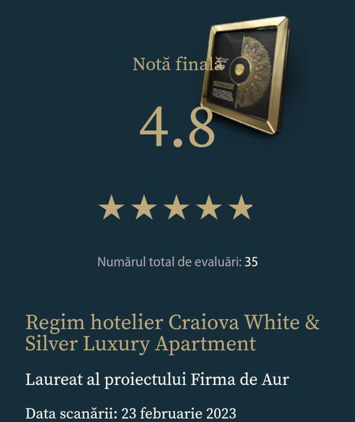 Elegant & Silver Luxury Apartament Craiova Esterno foto